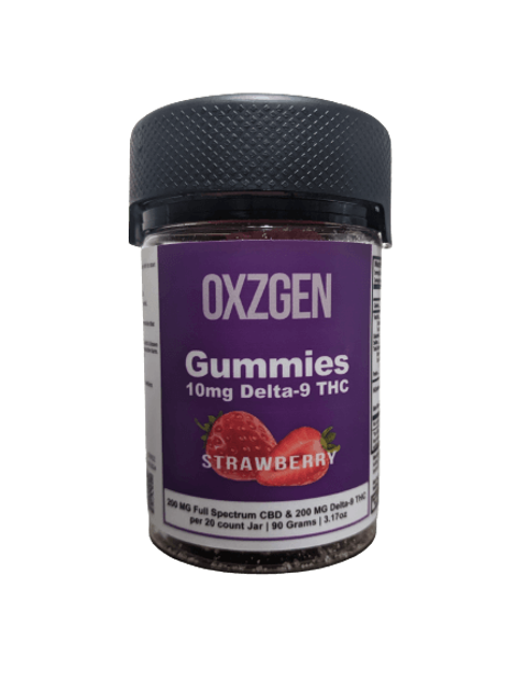 Picture of DELTA-9 THC 10 MG Gummies Strawberry 20 CT